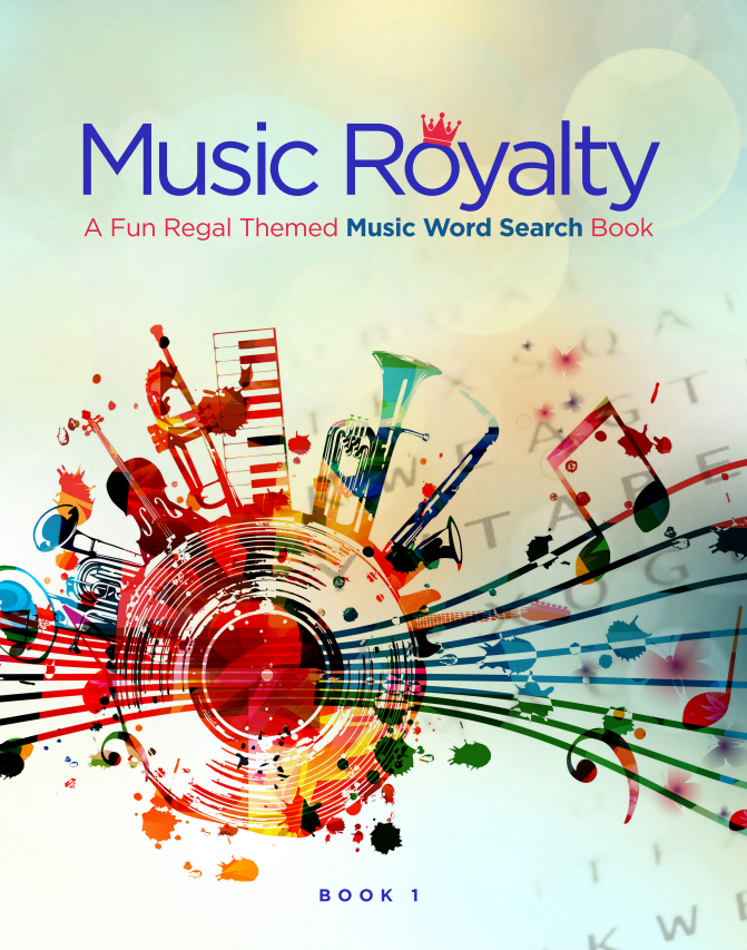 Music Royalty Word Search Book Volume 1