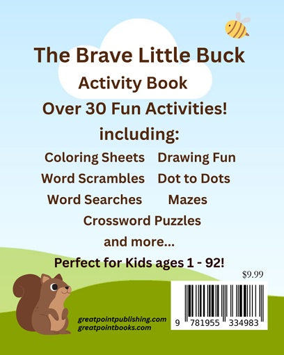 The Brave Little Buck Activity Book by Joette Quillan